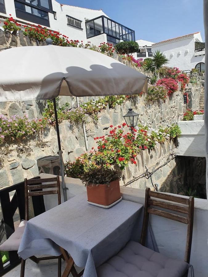 Very Romantic Seaview Apartment Patalavaca Mogan With Warm Pool Exterior foto